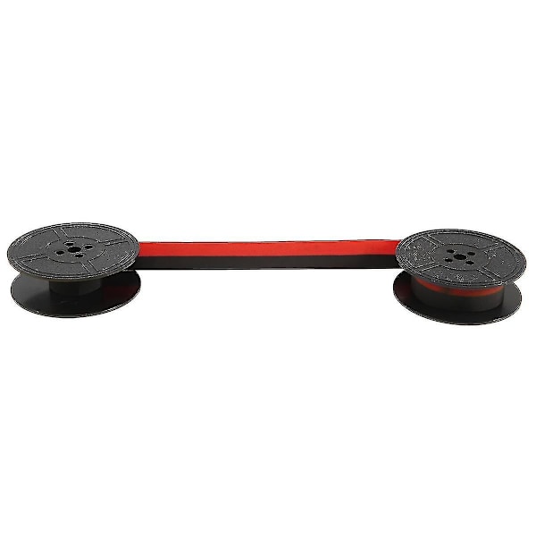 2-pack skrivmaskinsband Twin Spool skrivmaskinsband rött och svart Twin Spool ersättningspaket för de flesta skrivmaskiner