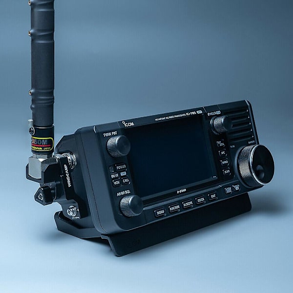 Windcamp Rc-2 Hurtigutløser Antennestøtte for Icom 705 Icom Ic-705 Ark-705
