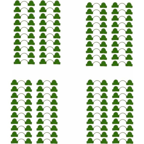 Pakke med 80 plastdrivhus-kabelbindere - Drivhustilbehør - 0,6 cm