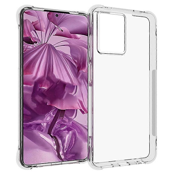 Til HMD Pulse/Pulse Pro/Pulse+ Cover Klar TPU Beskyttende Bagside Telefon Cover (Stort Linsehul)