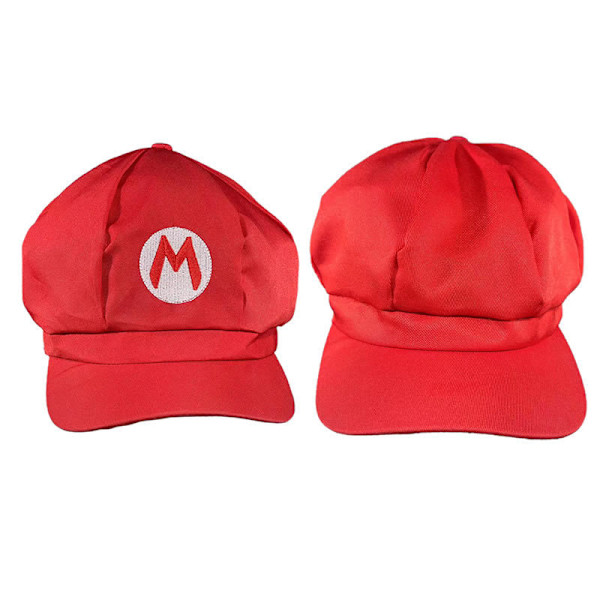 Super Mario Bros Mario ja Luigi -hattu, RK EPs-käsivarsi, Shattrath City -kädet, kortti RK jopa par cosplay KO katso sivua