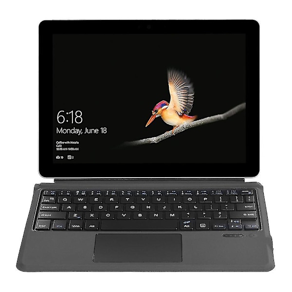 Trådløst tastatur med trykplade til 2020 / Surface Go 2, Ultra-tyndt Bluetooth trådløst tastatur