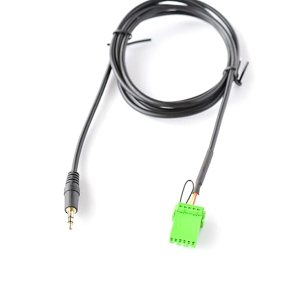 Bil 3.5mm Hunn 6Pin Aux Kabel Adapter for Jazz 2002-2006 Aux-in Kabel