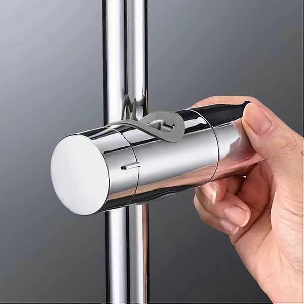 Duschstång Slider, Justerbar Duschmunstyckeshållare Ersättning Universal