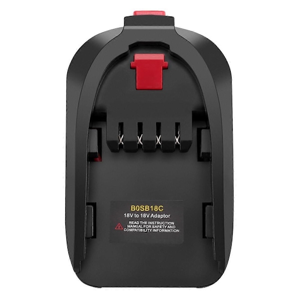 Adapter Konverter BOSB18C Används för Bosch 18V Li-Ion Batteri BAT618 på Hem Lithium Elektrisk Ström T