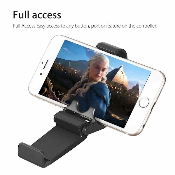 Spiltelefonklips Montering Beslag Holder Til Xbox One Controller Mobiltelefon