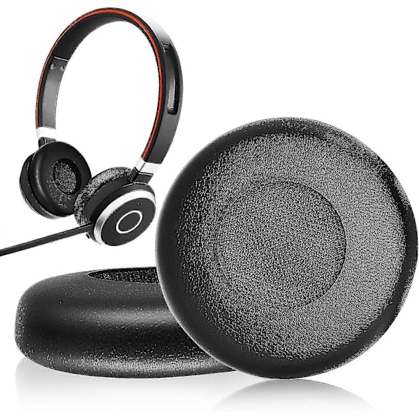Evolve 65 Skumøreputer Øreputer For Evolve 65, erstatningsøreputer For Jabra Evolve 20 20se 30 30ii 40 65 65+