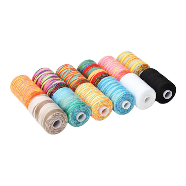 12x Sytråd Set Broderitråd För Handsömnad Quiltning Sömnad