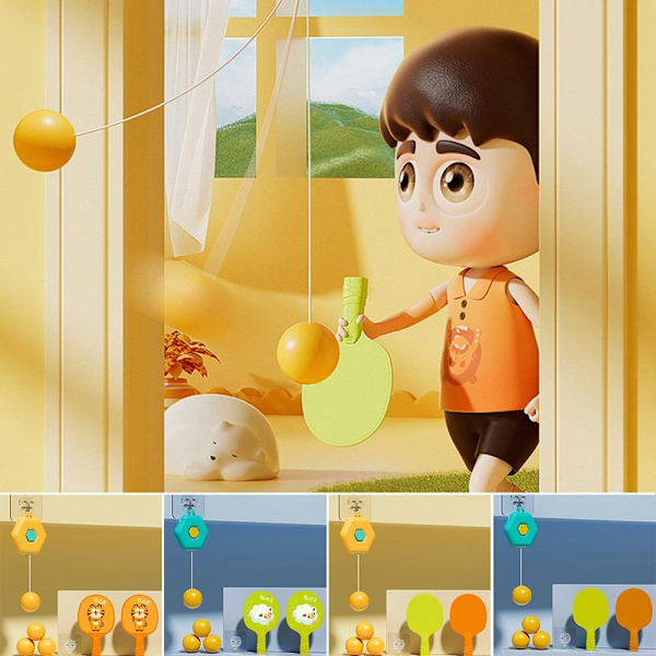 Ripustettava pöytätennisvalmentaja Ping pong -harjoitus 1 1
