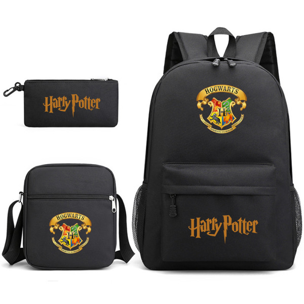 Barnens Harry Potter tredelad skolväska