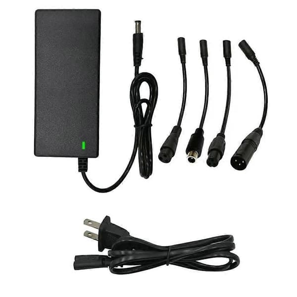 Universal 42V 2A Litium Batterilader Balansesykkel Elektrisk Sparkesykkel Strømadapter