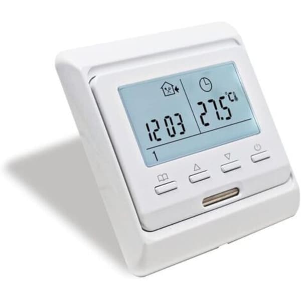 Programmerbar LCD-termostat for gulvvarme 16A 230V Mekanisk termostat