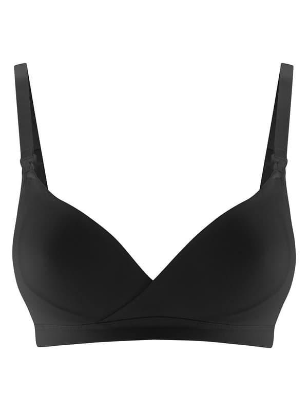 Ammepolstring for kvinner, svart, navle, gravid