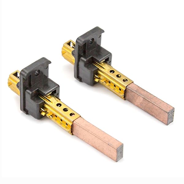 2 st Slitstarka Motorkolborstar För Dammsugartillbehör 6.5x10x33 mm