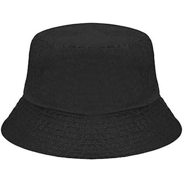 Fashion Broderad Hink Hat Fiskare Hat Män Kvinnor，（känguru-svart）