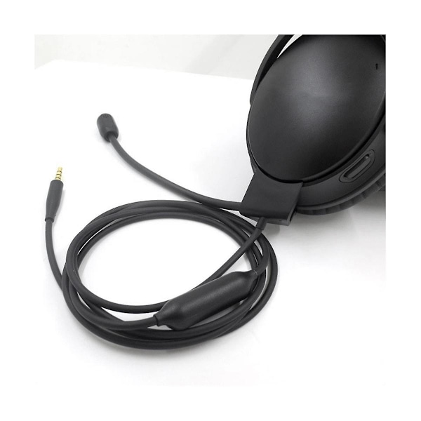 For QC35II Avtakbar Gaming Støyreduserende Hodetelefon Headset Mikrofon Spill Headset Kabel 12