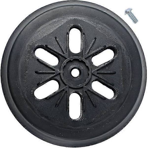 Slibeskive kompatibel med Bos-ch Gex 150 AC, PEX 15 AE, GEX 150 turbine orbital sander (diameter 150 mm, med skrue)