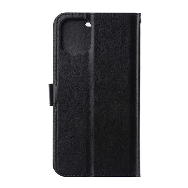iPhone 13 Pro Max Pung Etui Sort Læder Etui