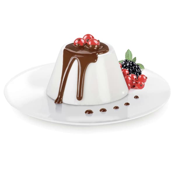 Panna cotta forme med låg, sæt med 4