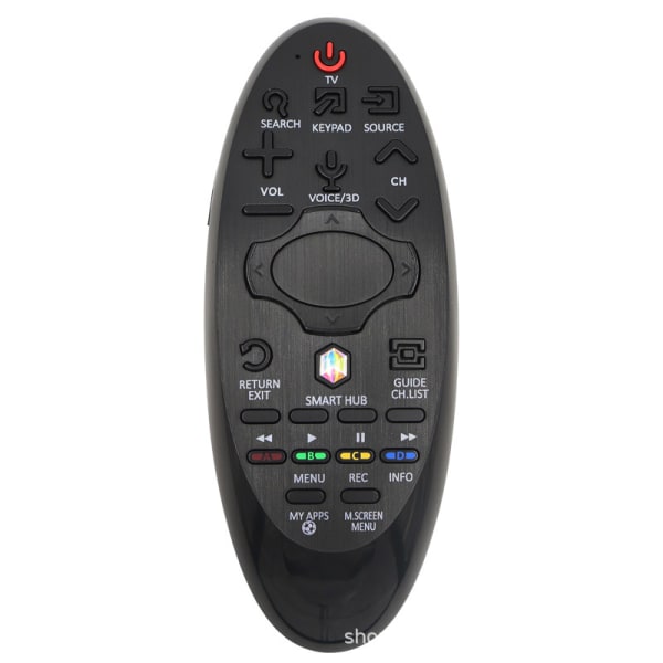 1 fjärrkontroll Universal för Samsung TV-fjärrkontroll BN59-01184D 01181D 01182D 01185D 01182G Smart TV-fjärrkontroll 13,2*5*2,3cm Svart