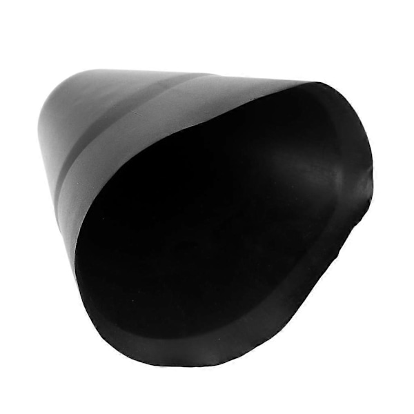 Sort PVC Universal Kajak Kano Oppustelig Båd Dinghy Flodflåde 45 Graders Kollisionshovedbeskytter - Forebyg Stød