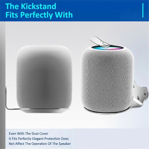 Aluminium HomePod 2 HomePod Första Versionen Väggfäste Repfritt Fäste för Smart Högtalare Hom