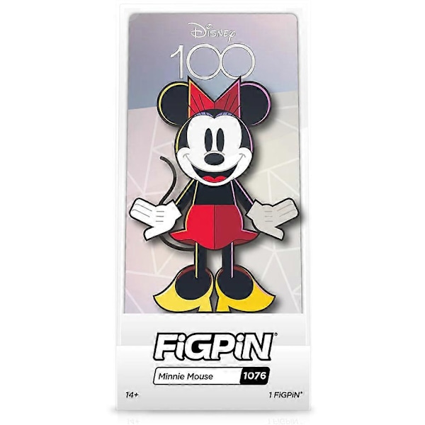 FiGPiN - Disneyn 100-vuotisjuhla - Minnie Mouse -emalinen pinni (1076)  [KERÄILY] Pinni, Keräilytuote USA:sta