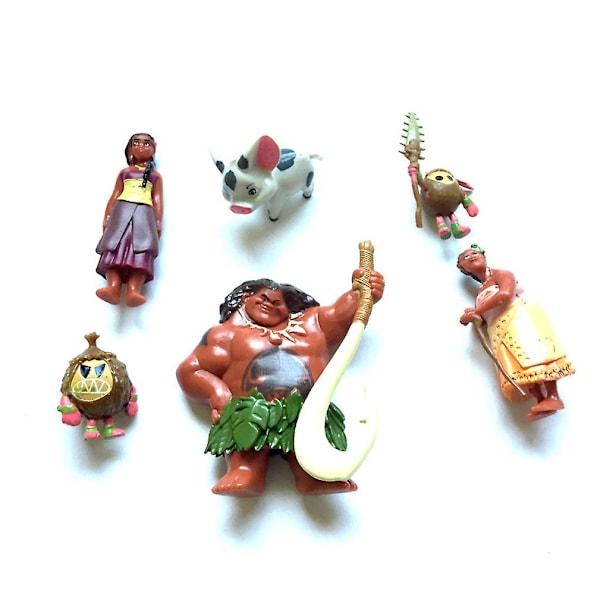 12 stk. Moana figurlegetøj