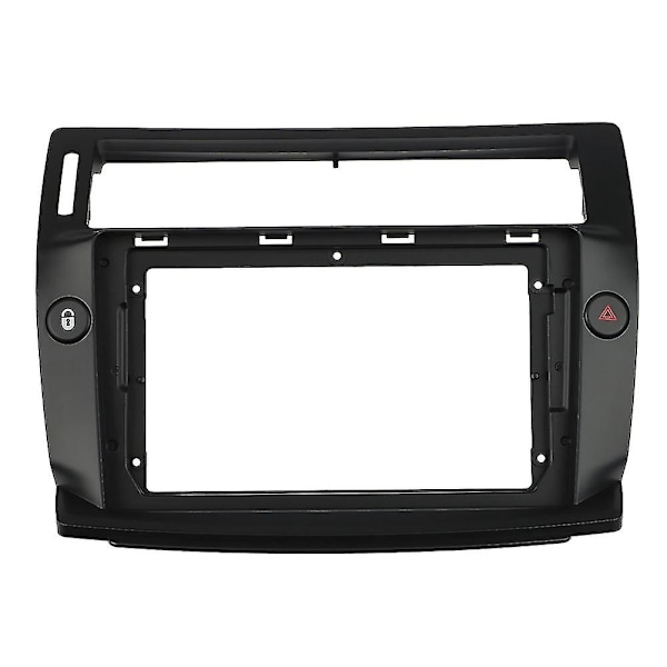 2 Din Bilradio Stereo Audio Plate Fascia For C4 Quatre 9 Tommers Stor Skjerm Auto Android Player Panel