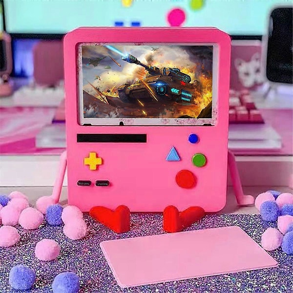 För Nintendo Switch Hållare Bas Spelkonsol Förvaringsställ Blå