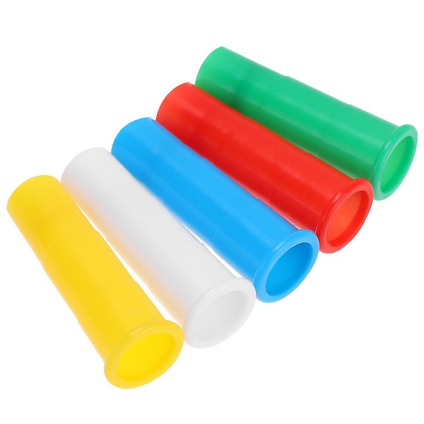 5 stk Sjove Ballon Opblæsningsmund Øvelse Opblæsningsmund Kapacitet Lungefunktionstræner Til Fødselsdagsfest Bryllup Ballon Opblæsning (blandet Farve)