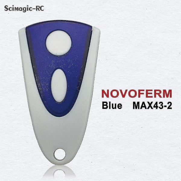 Novoferm Novotron 502 Max43-2 504 Max43-4 512 Mix 43-2 Garagedörr Fjärrkontroll för Mtr43-2 Mchs43-2 Mnhs433-02 Mnhs433-04 Nyhet