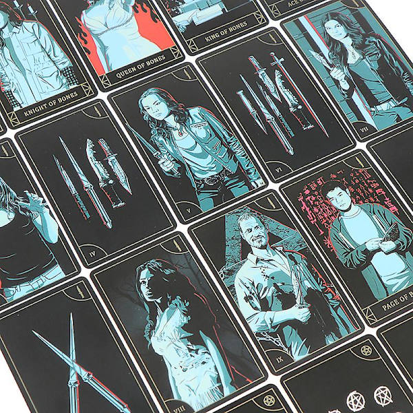 Supernatural Tarotkort Orakelkort Fest Spådom Brætspil Gave Puslespilspil til at styrke venskab