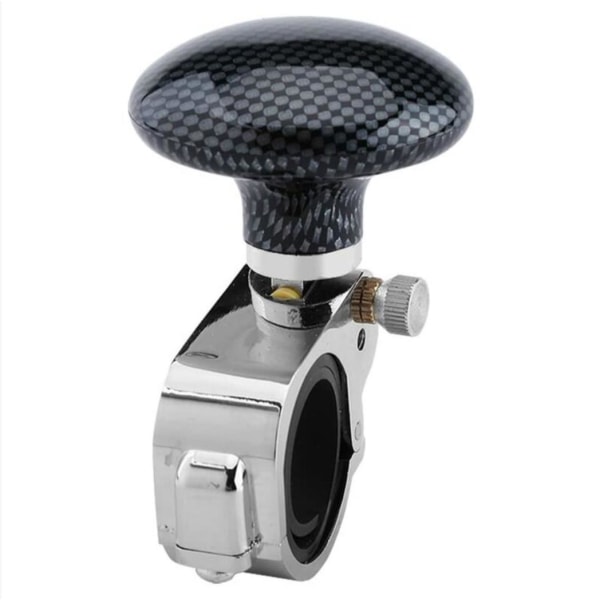 Ohjausnuppi, apupalloohjauspyörän nupin ohjauskahvan nupin kääntönupin kiinnike helpottaa ajoneuvon käsittelyä (hiilikuitu)