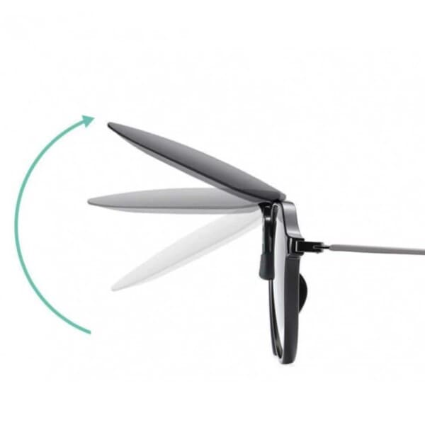 Clip-on solbriller til briller – Sort