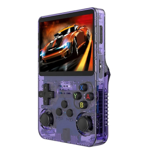 R36S Retro Handhållen Videospelskonsol Linux System 128GB Spel-