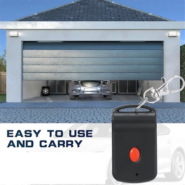3 st Garageportsöppnare Fjärrkontroll, Bärbar Fjärrkontroll Garage Sändare 10 DIP-switchar för 3060 3089 4120