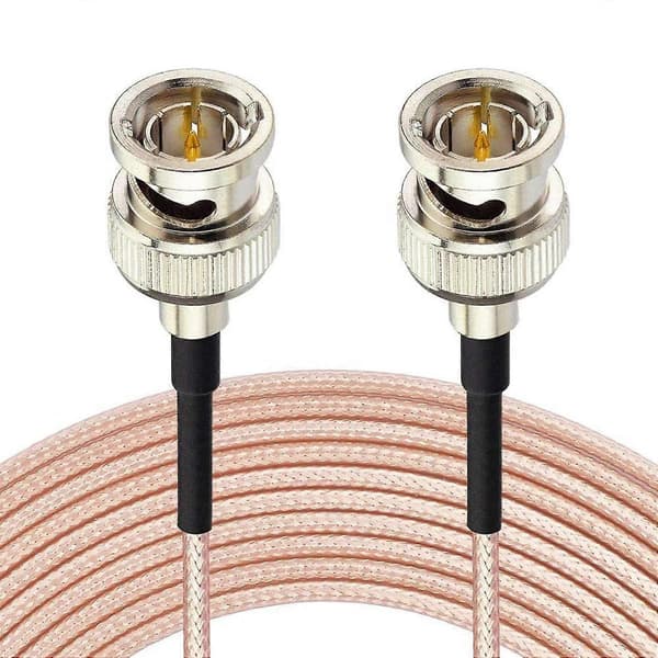 4st 3g Hd Sdi-kabel Bnc-kabel 30cm 75 Ohm För Kameror Videoutrustning Stöder Hd-sdi 3g-sdi 4k 8k