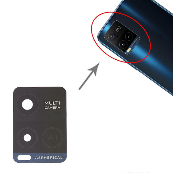 Til vivo Y21S / Y33S / Y33T 10 stk. Bagkamera Linse