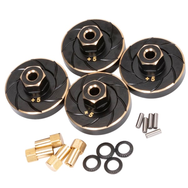 Axial Scx24 Förlängda Hjulnavs Lås Mutter RC Fordon Nav Adapter Vikter 4st
