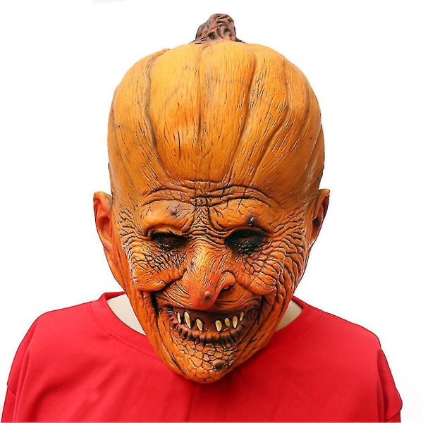 Pumpkin Mask  New Pumpkin Man Head Cover Easter Ghost Props Cosplay Mask