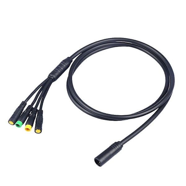 Vattentät 1T4 EB-kabelharness för Bafang BBS BBS01 BBS02 BBSHD mittmotor