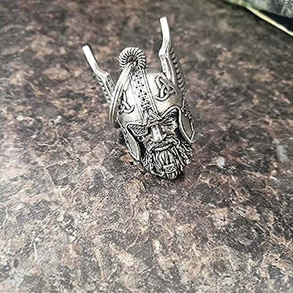 Odin, Vikingegudens Beskytter, Lykkecharm, Motorcykelgave, Klinger for at Afværge Uheld, Odin Vikingegud Bravo Klokke, Gremlin Beskytter Klokken