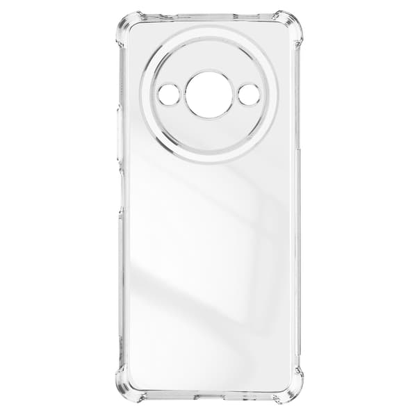 Cover til Redmi A3 Forstærket bumper, Transparent