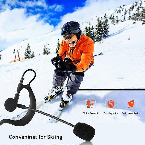 Vnetphone 3,5 mm dommerheadset ørekrog intercom-hovedtelefoner til V4 V6