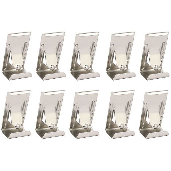 50 Pcs Picture Photo Frame Metal Spring Turn Clip Hanger Hook Accessories