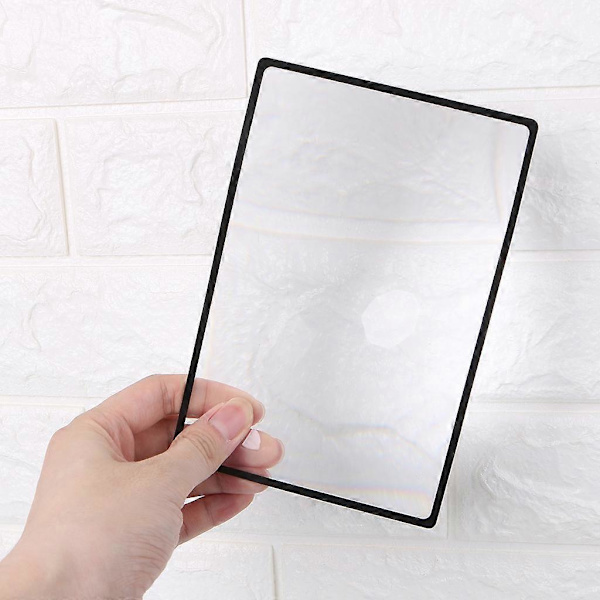 Suurennuslasi 180X120mm A5 litteä PVC-suurennuslasilevy 3X kirjan sivun suurennus