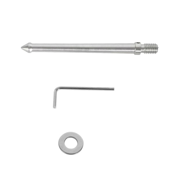 Markspik för stativ i rostfritt stål Förlängd 1/4\" 3/8\" Gänga 80mm/120mm Lång Stativfot För Kamerastativ Monopod