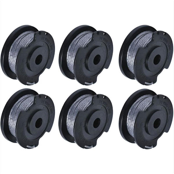 F016800569 Strimmer Spole og Wire Kompatibel med Bosch EasyGrassCut Erstatning, 6 Stykker