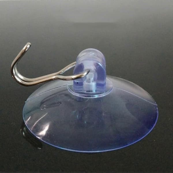 Imu-koukut ikkunaan, läpinäkyvät, 32 mm (20 kpl pakkaus)